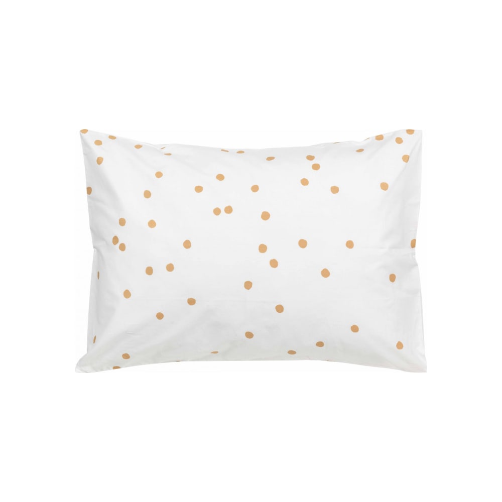 Taie d'oreiller ODETTE - Milk/Bronze