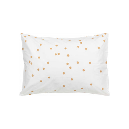 Taie d'oreiller ODETTE - Milk/Bronze